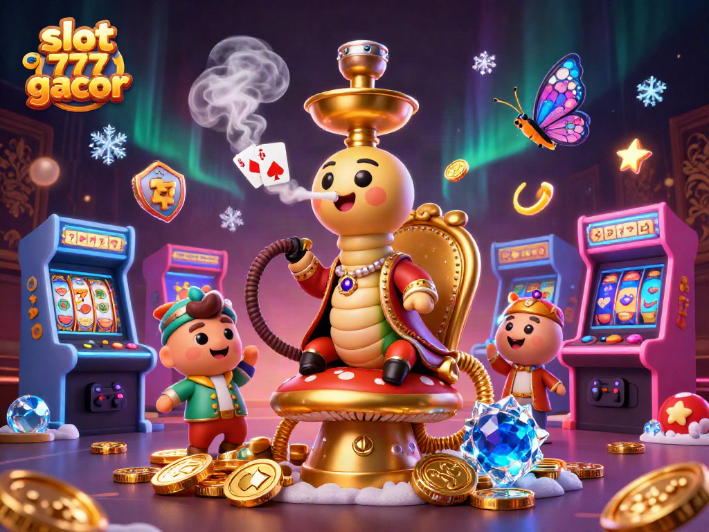 Engage with slot 777 gacor and explore vibrant 3D slot reels among enchanting characters.