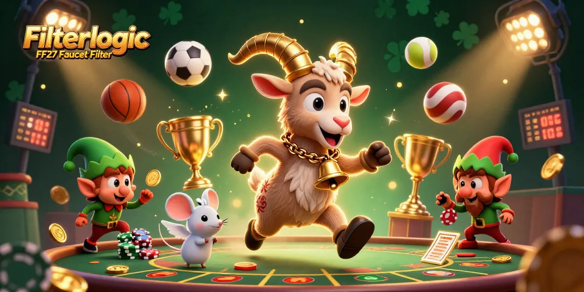 Experience the Filterlogic FF27 Faucet Filter in a bustling casino scene filled with dynamic action.