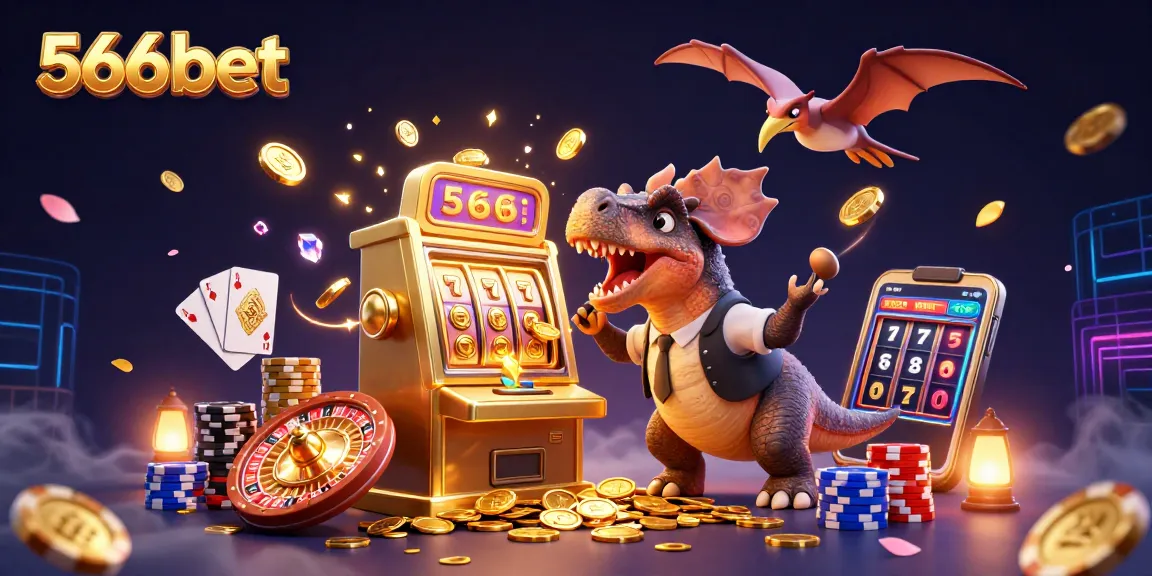 Experience thrilling jackpot wins with 566bet in a vibrant casino scene full of excitement.