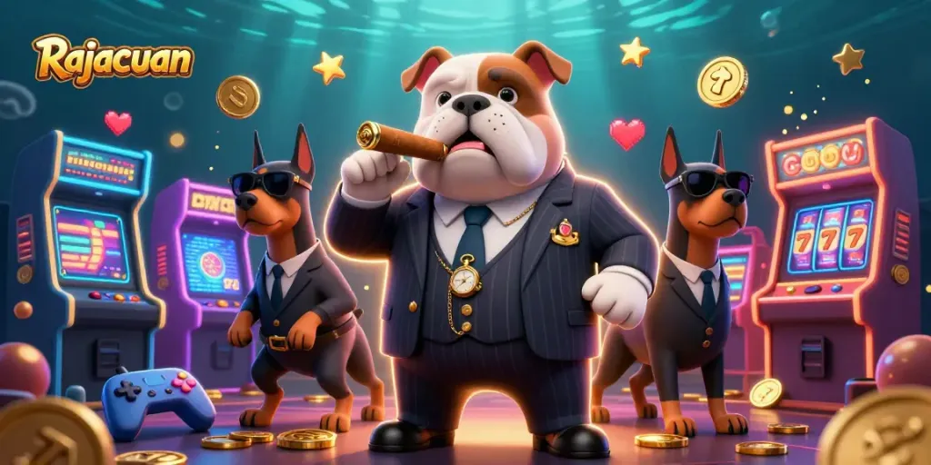 Experience the thrill of Rajacuan with vibrant slots, jackpots, and an exciting mafia theme.