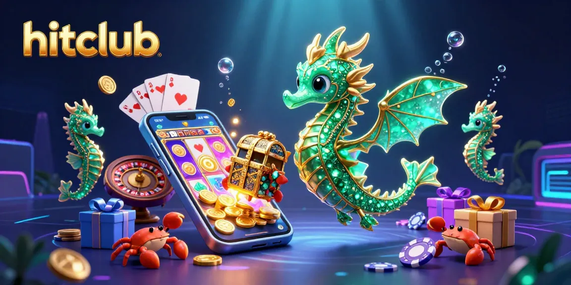 Engage in gaming excitement with hitclub as you spin colorful slots and win treasures!