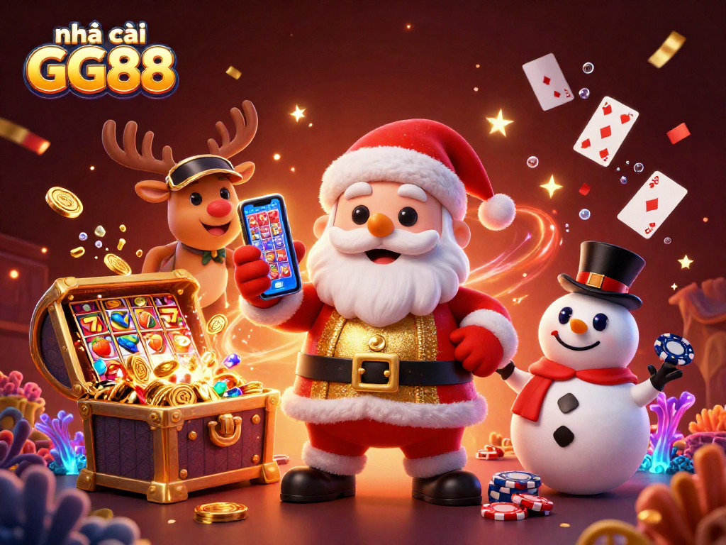 Experience the thrill with nhà cái GG88's vibrant casino action, featuring animated characters in an exciting scene.