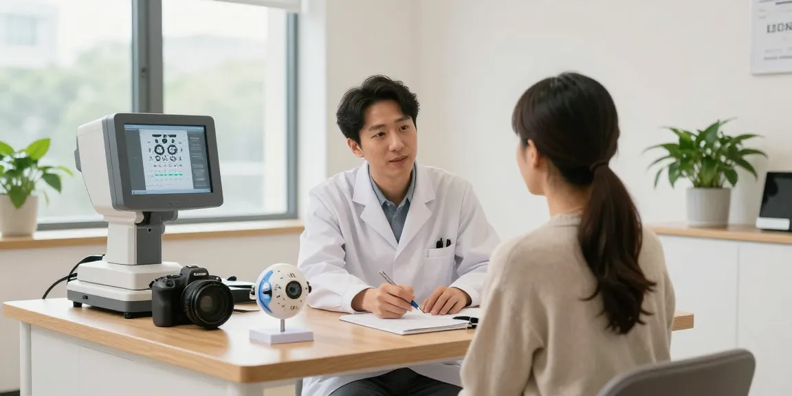 Discover who is candidate for lasik during a patient consultation with an ophthalmologist