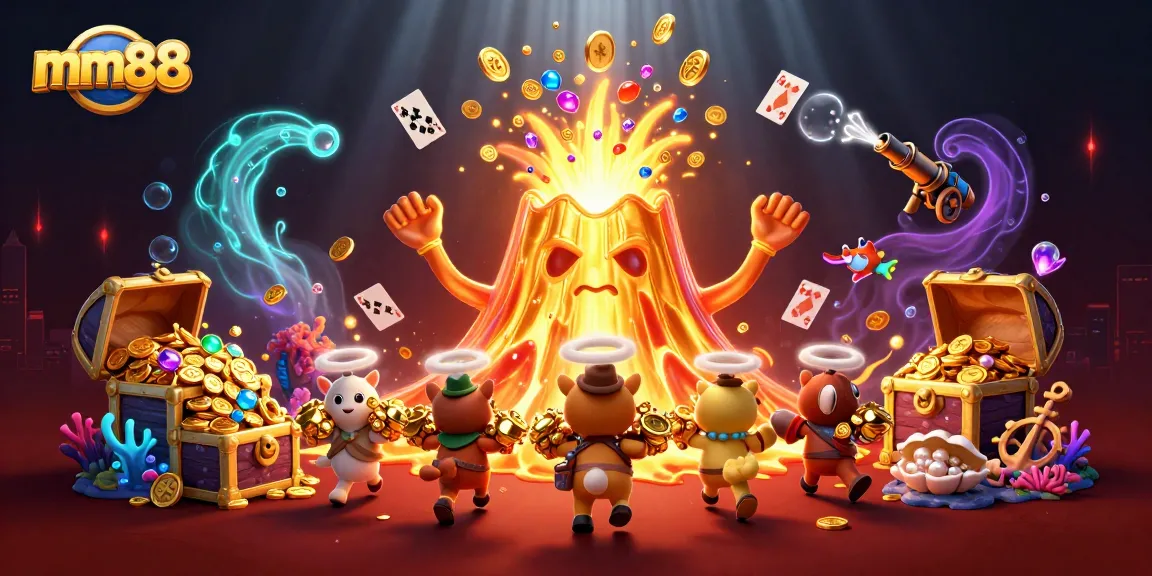 Enjoy thrilling mm88 gaming experiences with spectacular treasures and animated casino elements!