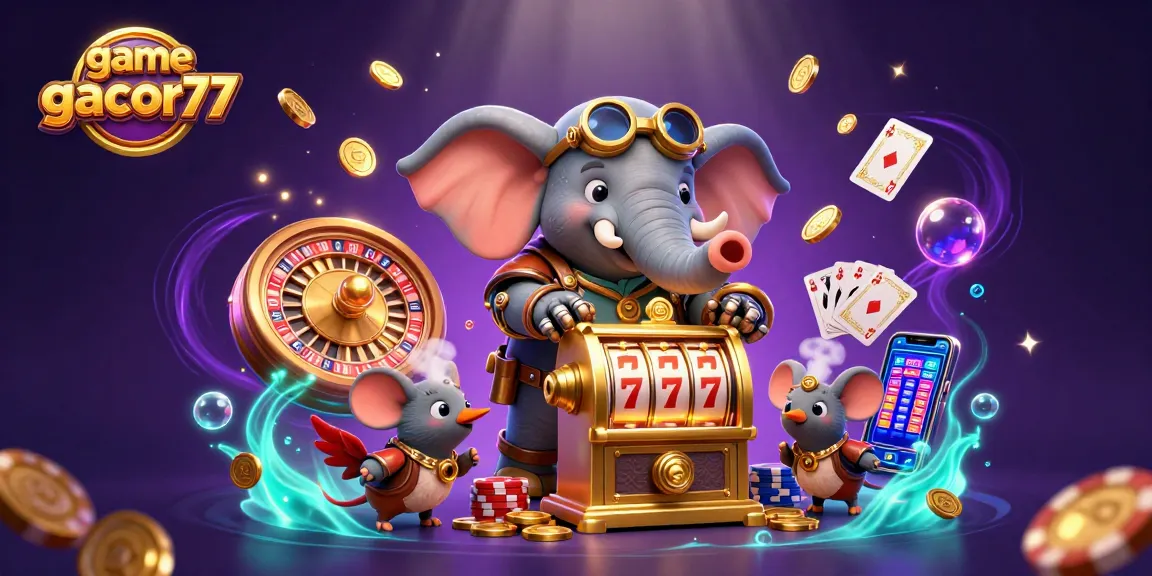 Jelajahi permainan slot menarik dengan game gacor77, menampilkan slot bertenaga kreatif dan kesenangan!