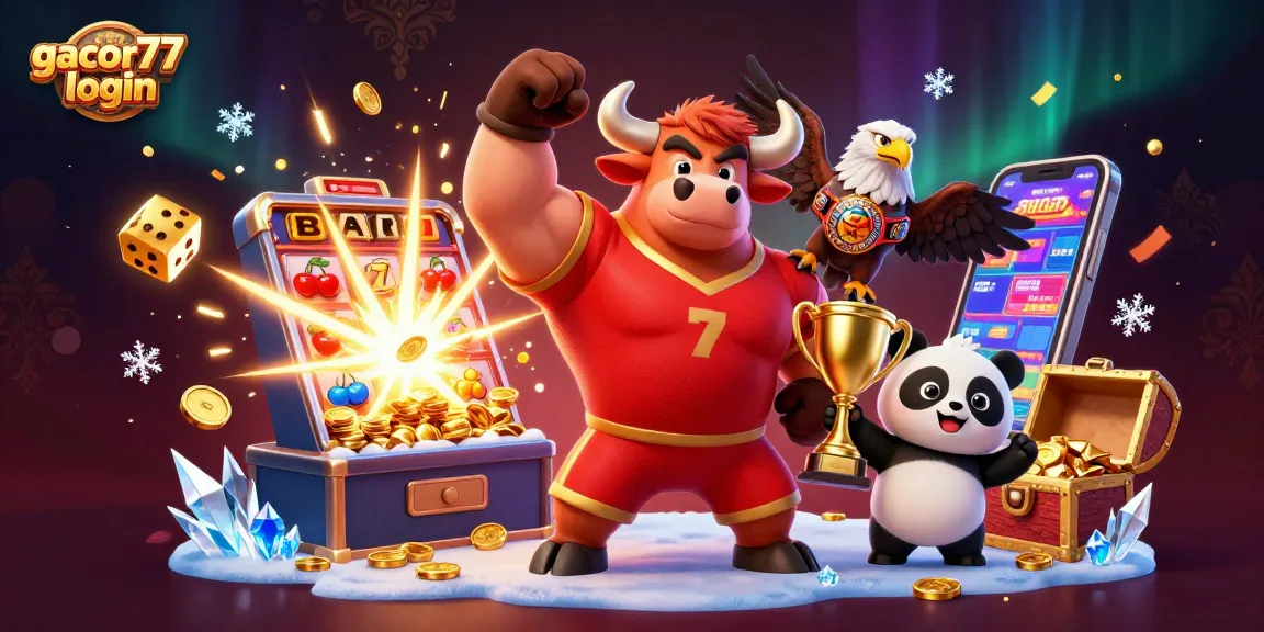 Login gacor77 dengan aman dan cepat sambil meraih jackpot slot berlimpah.
