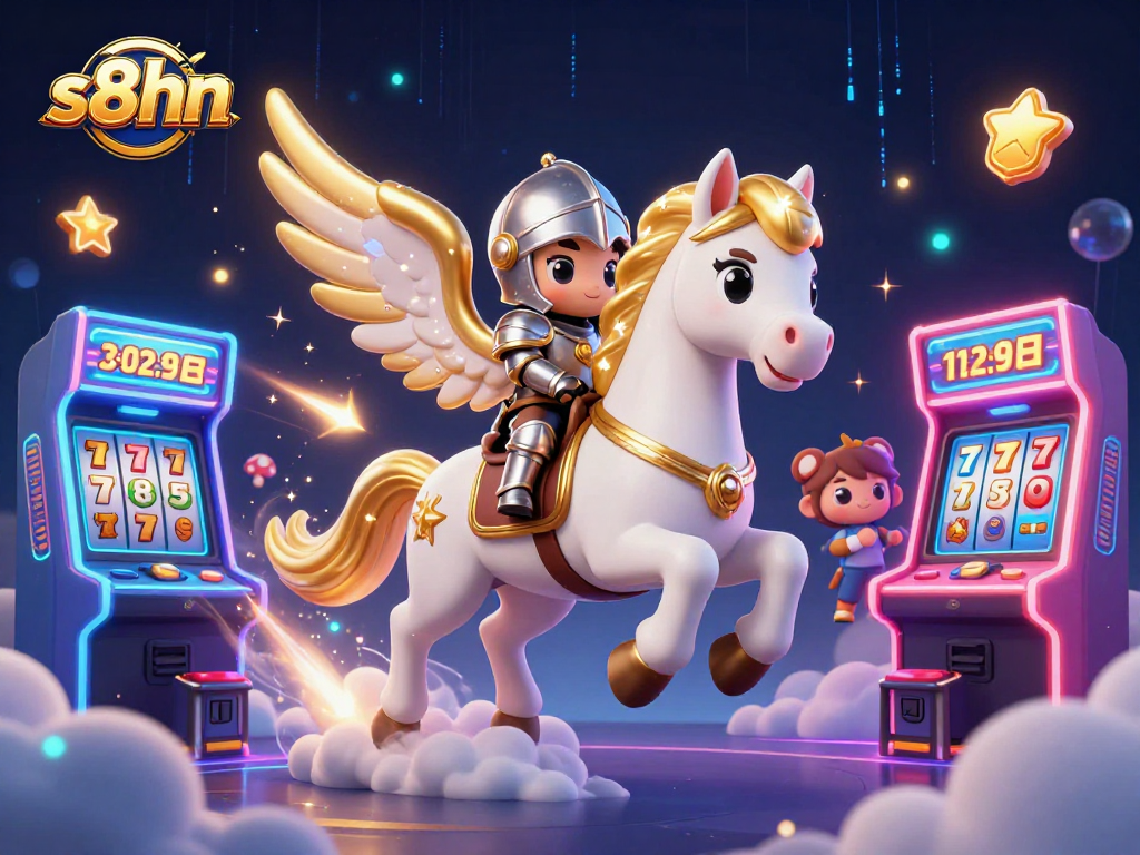 Experience winning moments at s8hn with a fantastical 3D cartoon casino adventure.