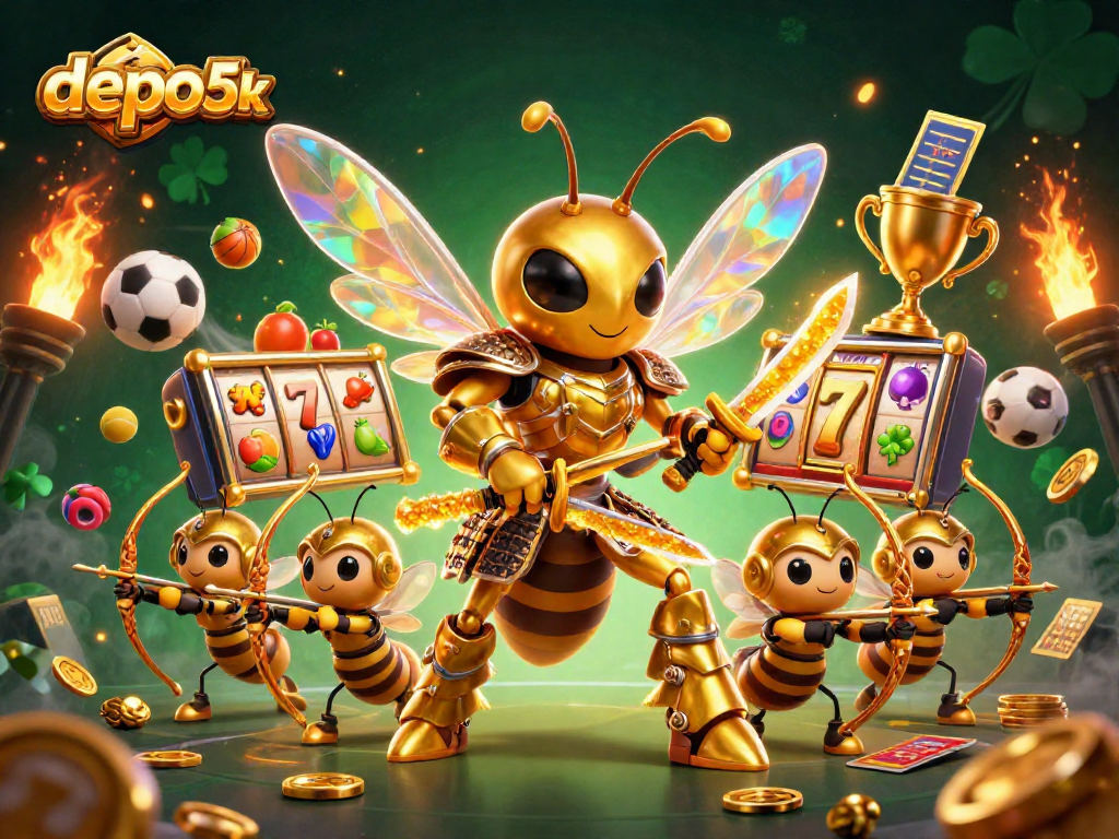 Engage in thrilling gameplay with depo 5k, enjoying immersive slot features and vibrant graphics.