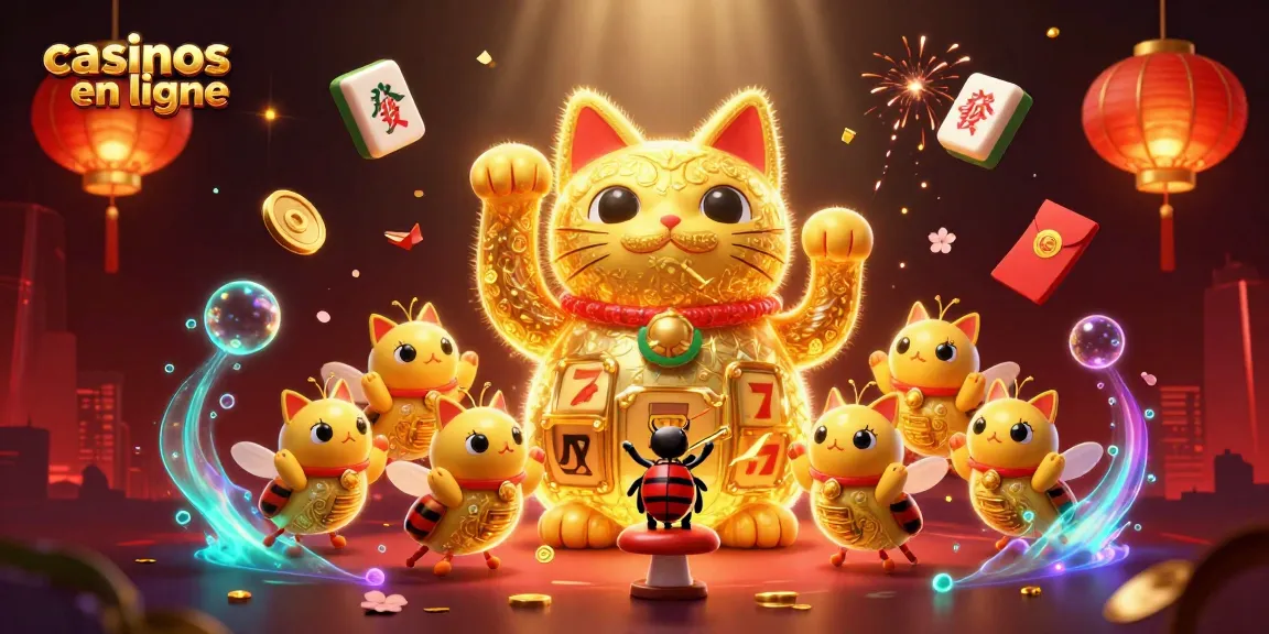 Les casinos en ligne offrent des jeux dynamiques avec un chat porte-bonheur et des éléments festifs.