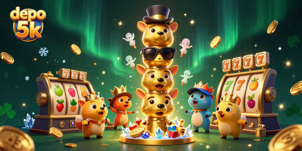 Experience the thrill of depo 5k slots with vibrant reels and golden bonuses.