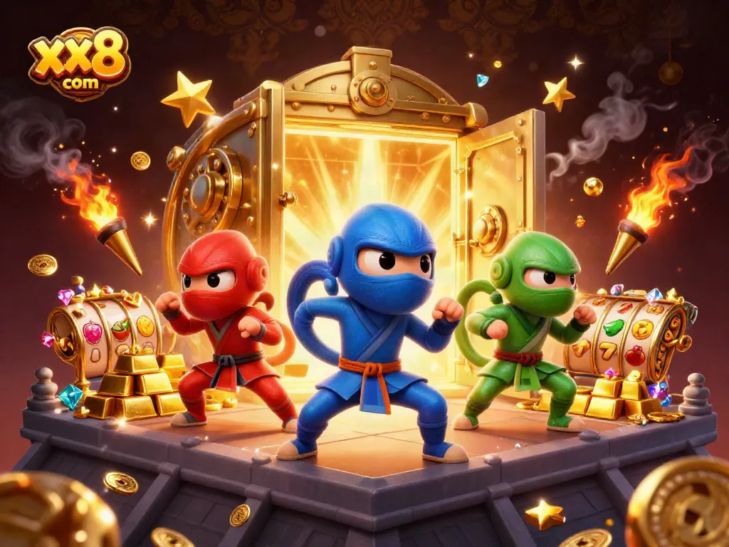 Experience thrilling wins at xx8 com with dynamic slot action, golden treasures, and ninja gaming excitement.