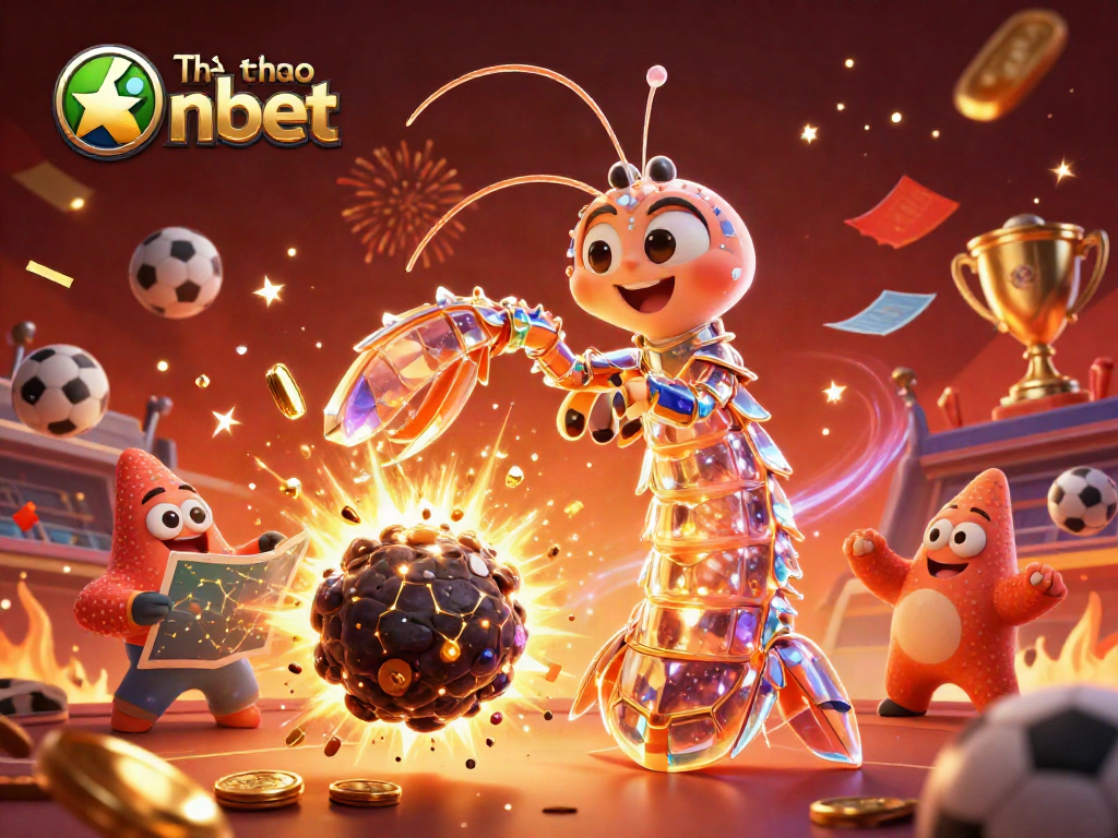 Engage with Thể thao nbet in this vibrant 3D sports betting illustration featuring dynamic sports elements.