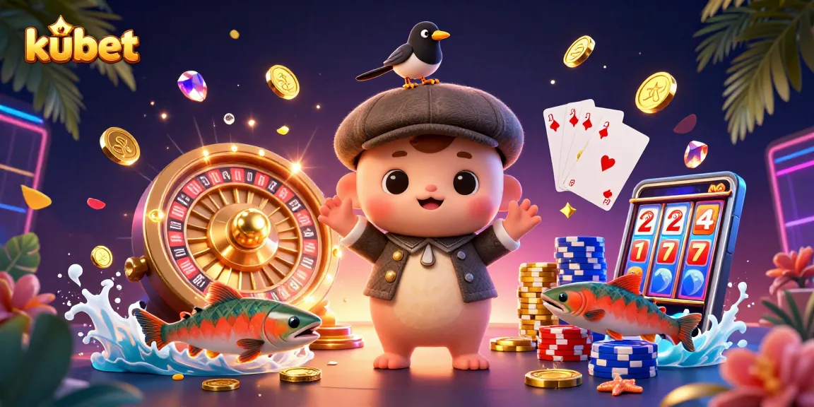 Experience the thrilling kubet casino world with vibrant 3D characters and exciting game elements.