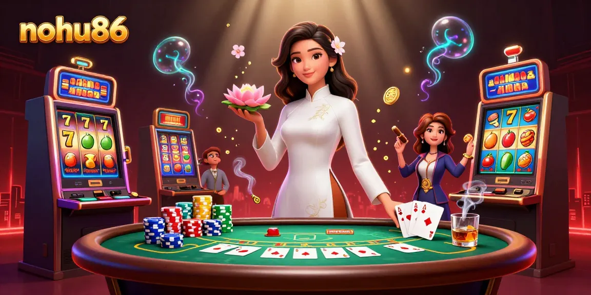 Experience the thrill of nohu86 as you spin the jackpot in vibrant 3D casino action.
