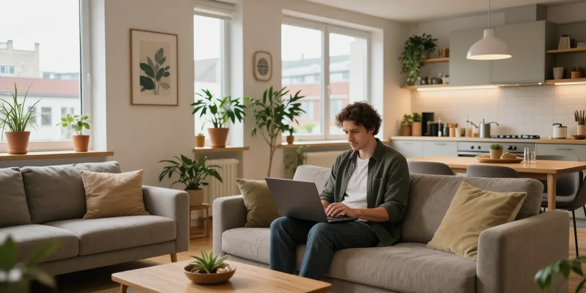 Ein modernes Monteurzimmer in Hannover mit gemütlichem Ambiente, ideal für Geschäftsreisende und Monteure.