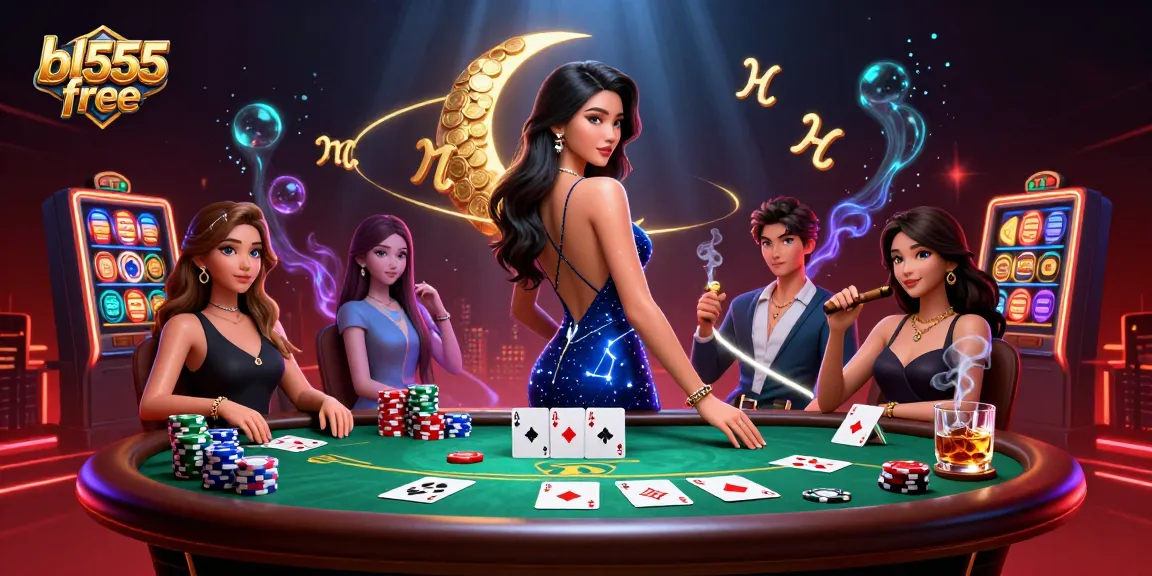 Experience immersive gaming excitement with bl555 free, showcasing slots, poker, and vibrant casino elements.