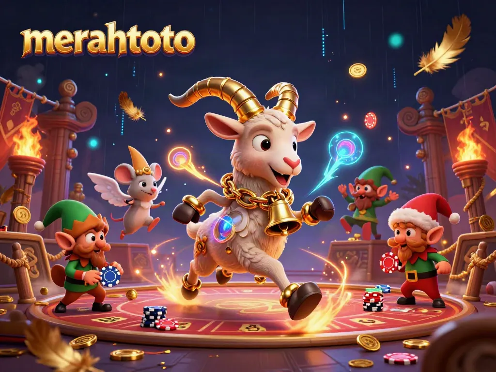 Merahtoto menawarkan pengalaman kasino dengan karakter unik dan elemen permainan yang menarik.