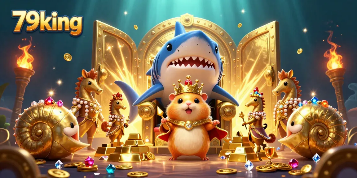 Engage with exciting possibilities at 79king, featuring a vibrant clash of treasures and playful characters in a casino realm.