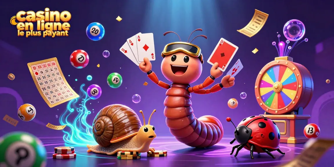 Jouer au casino en ligne le plus payant avec des cartes et des jetons colorés.