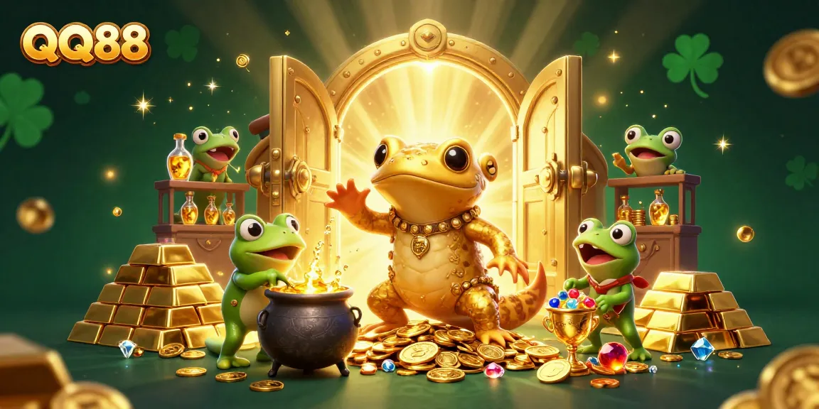 Engage in the mystical QQ88 world with an enchanting golden alchemist transforming base metals into treasure.