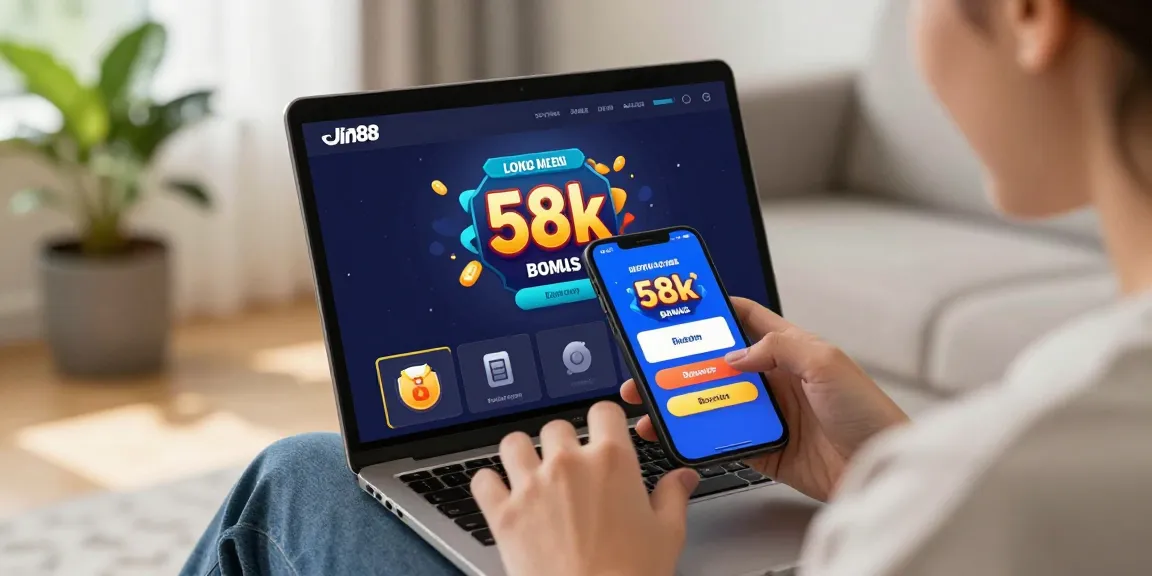 Tải xuống ứng dụng Jin88 để nhận khuyến mãi 58k hấp dẫn và trải nghiệm cá cược hiện đại