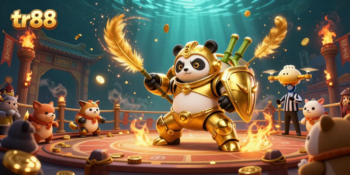 Engage in thrilling gameplay at tr88 casino with golden panda and dynamic betting scene