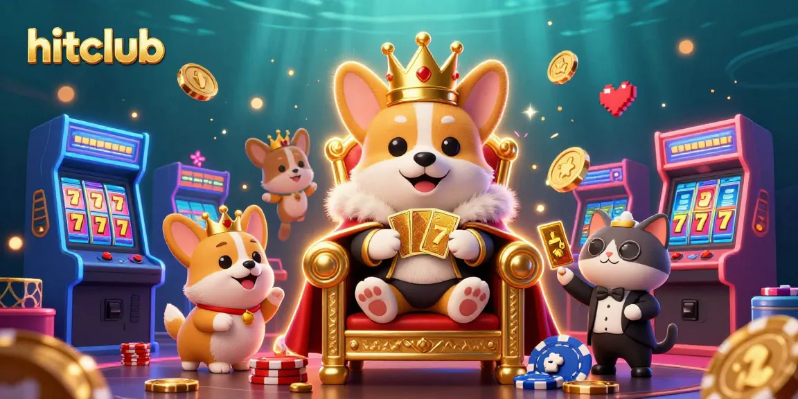 Hitclub showcases thrilling slot reels and jackpot counters in an exciting casino adventure.