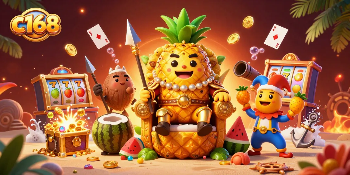 Win big with c168 in an ultra-detailed 3D circus of casino games and vibrant characters.