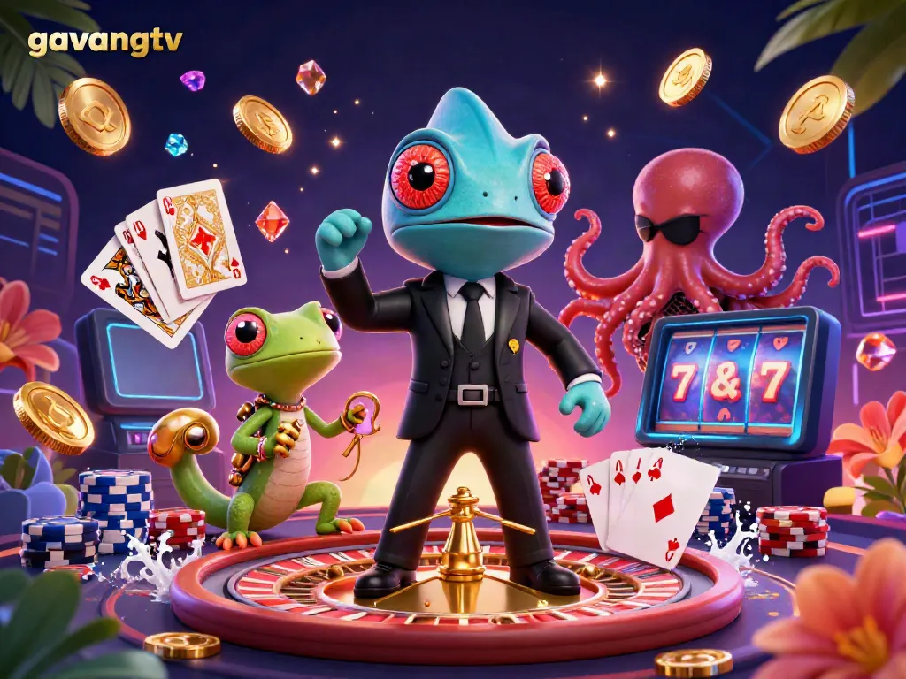 Engage with thrilling gameplay on gavangtv featuring vibrant casino action and stunning 3D characters.